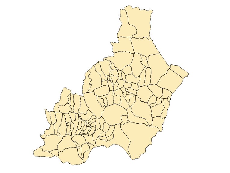 plano municipios almería