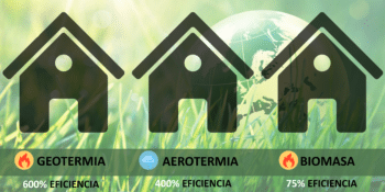 Biomasa, Geotermia y Aerotermia: Los más Eficientes